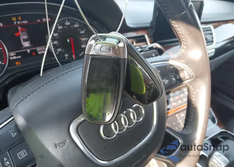 2013 Audi A8 L Quattro из США, поврежденный, VIN WAURGAFD7DN016351